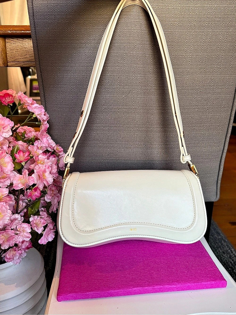 JW PEI Joy Shoulder Bag White